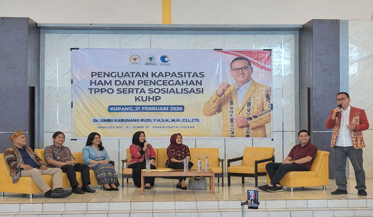 Reses di Kupang, DPR RI Umbu Rudi Kabunang Tekankan Penguatan HAM dan Pencegahan TPPO