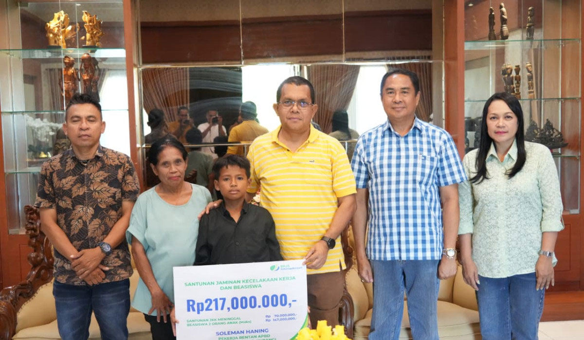 BPJS TK Gratis Jadi Penolong, Ahli Waris Ucapkan Terima Kasih ke Pak Gubernur